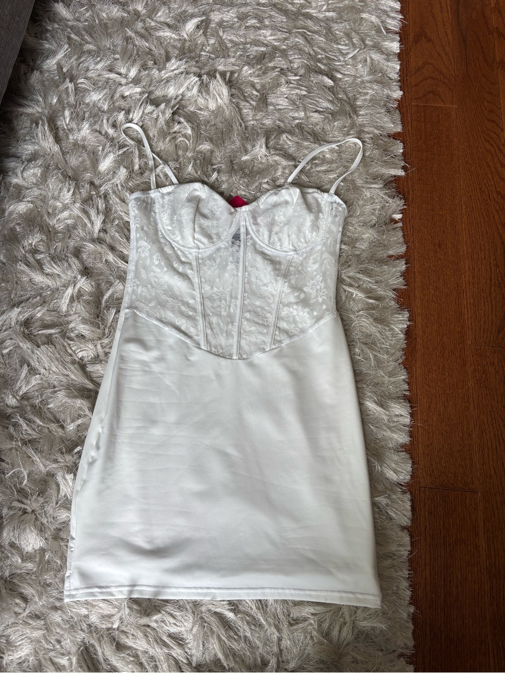 SHEIN White Lace dress